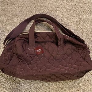 NWT Ulta Mulberry Puffer Duffle